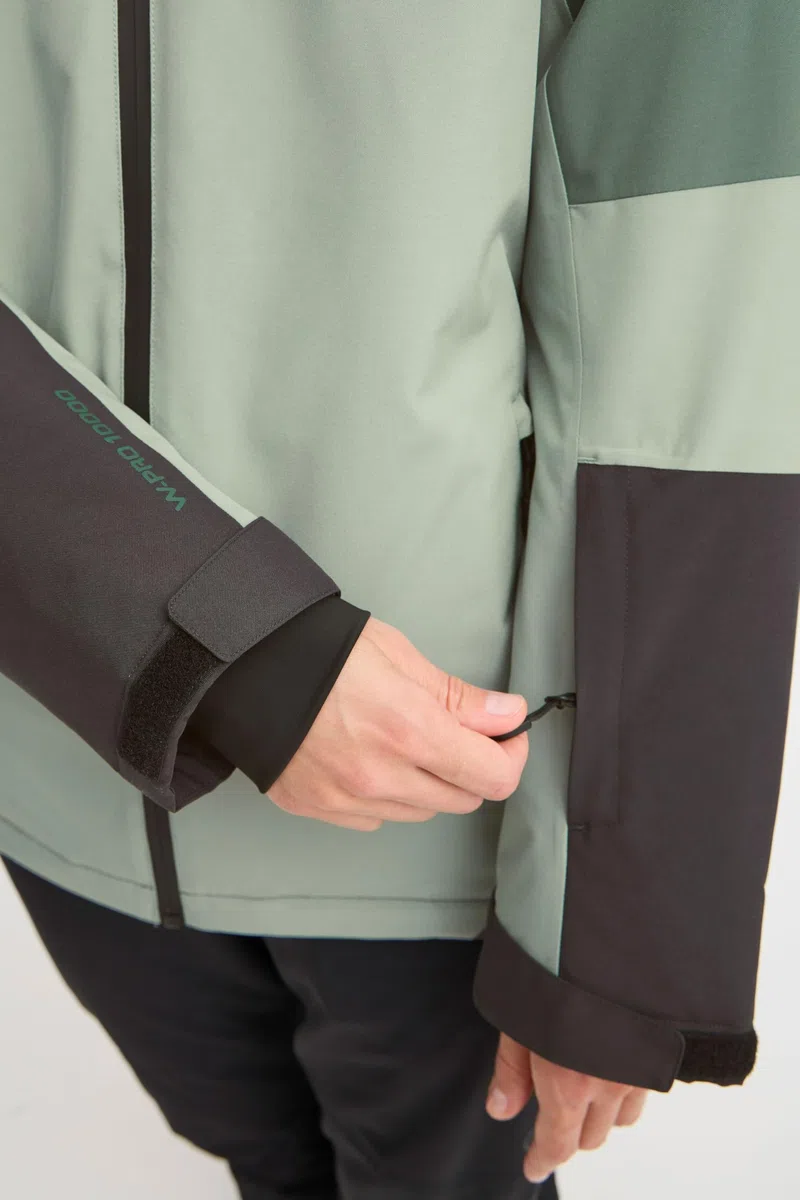 NBMona W Ski Jacket Damen Skijacke, 40, Balsam Green (3058)