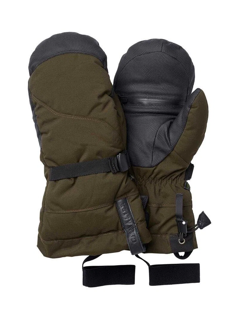 Chevalier Adventure Fill200 Pullover Mittens,Extra warme Jagdhandschuhe mit herausnehmbaren Innenhandschuhen, Winddicht & Primaloft isoliert, Reißverschluss für Abzug-Finger, Verstellbare Bündchen