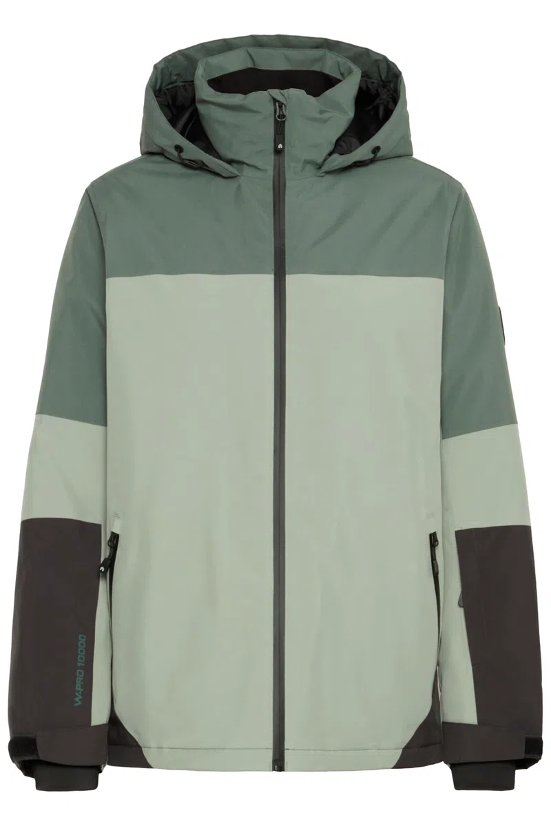 NBMona W Ski Jacket Damen Skijacke, 40, Balsam Green (3058)