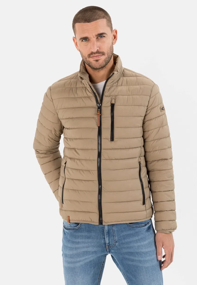 camel active Herren Leichte Steppjacke ohne Kapuze