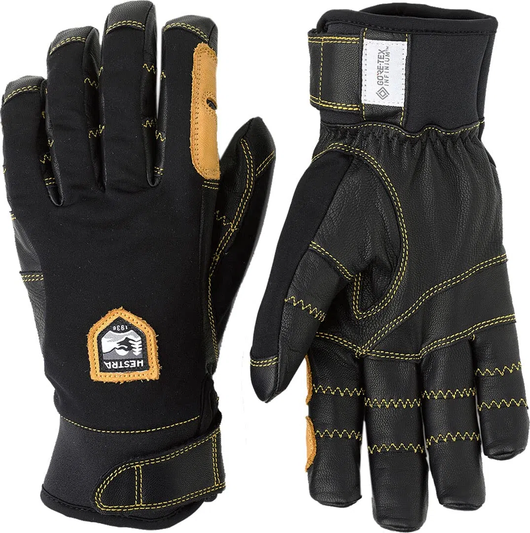 HESTRA Damen, Herren Fingerhandschuhe Ergo Grip Active Black-Black 9