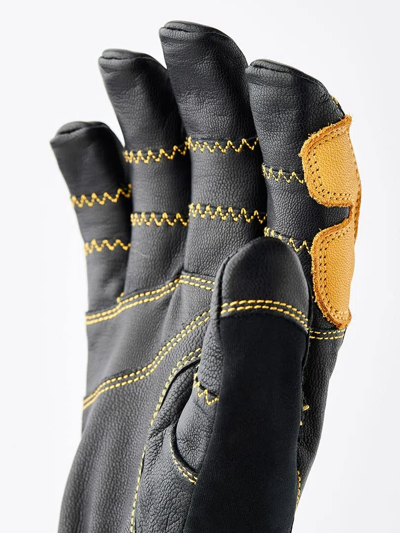 HESTRA Damen, Herren Fingerhandschuhe Ergo Grip Active Black-Black 9