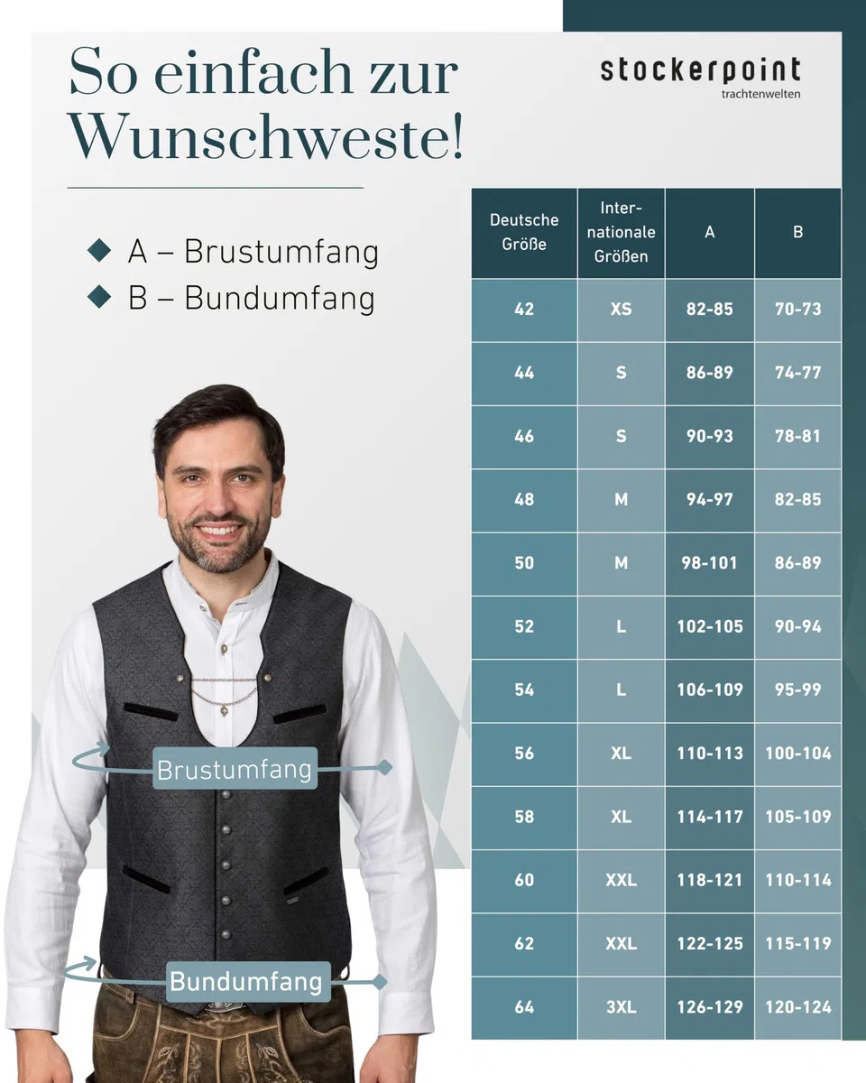 Stockerpoint Trachtenweste Enio